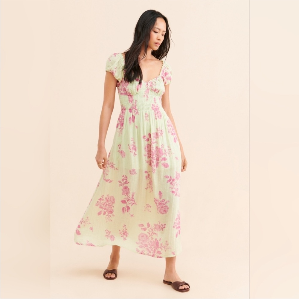 Free People Forgot Me Not Maxi Dress XL